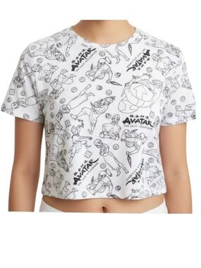 Nickelodeon “Avatar” Graphic Crop Tee (NWOT) (Size: XL)